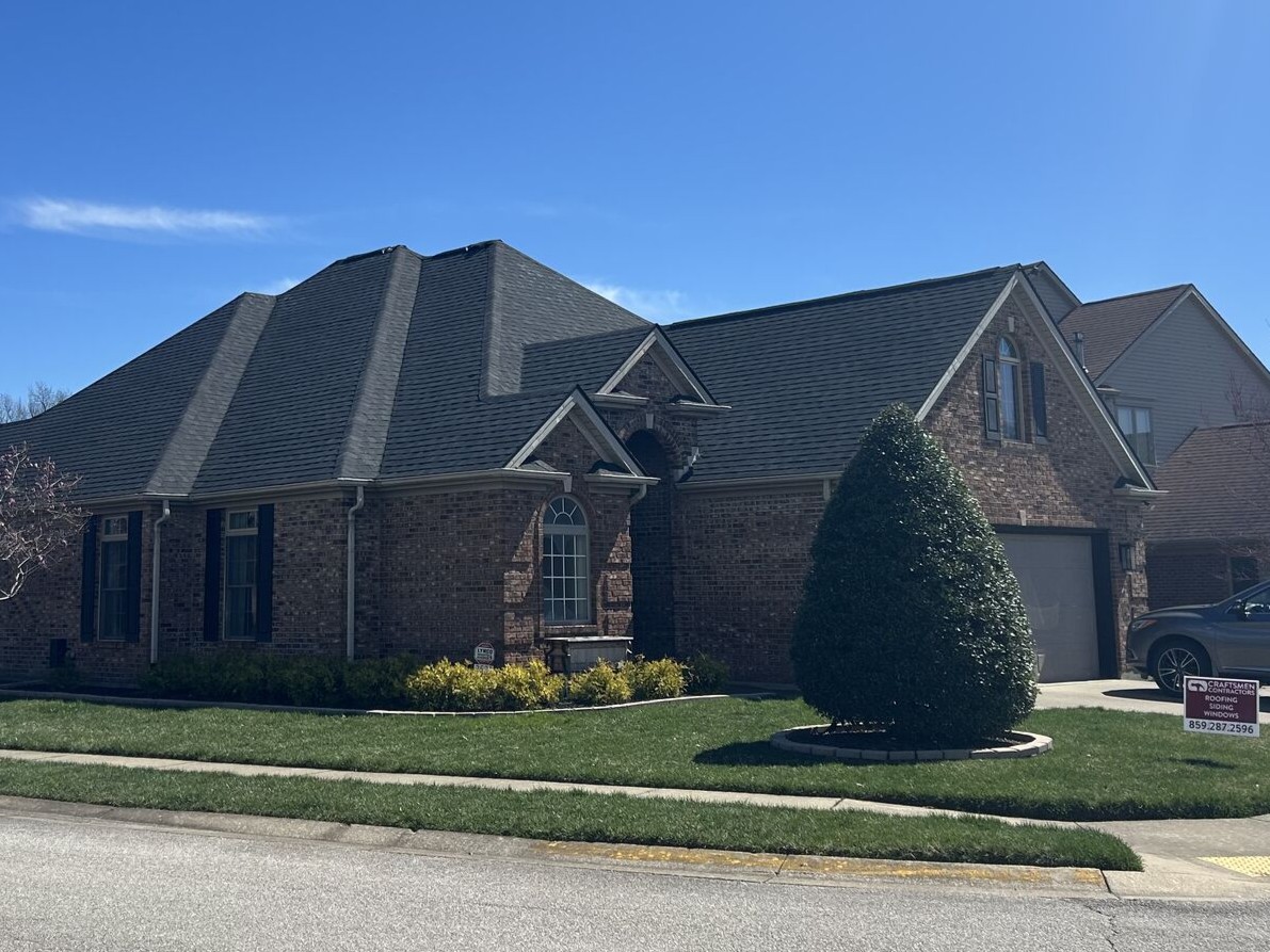 Completed Craftsmen roof replacement project